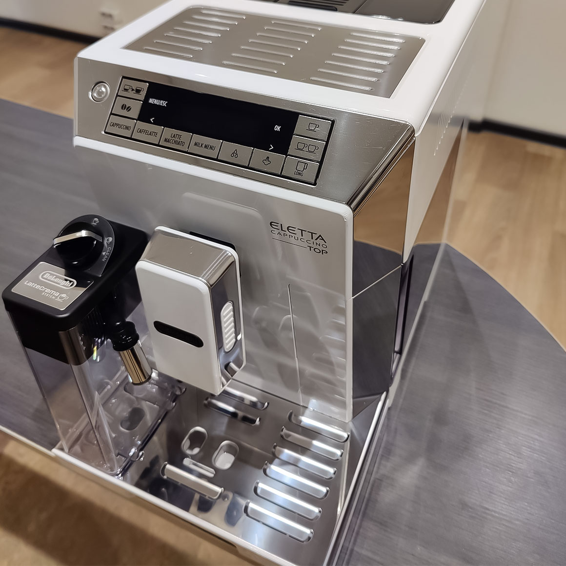 Кофемашина Delonghi Eletta Cappuccino TOP ECAM 45.760 W БУ — изображение 5