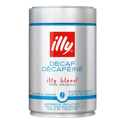 Кофе без кофеина illy Decaf Decafeine 250 г (в зернах)