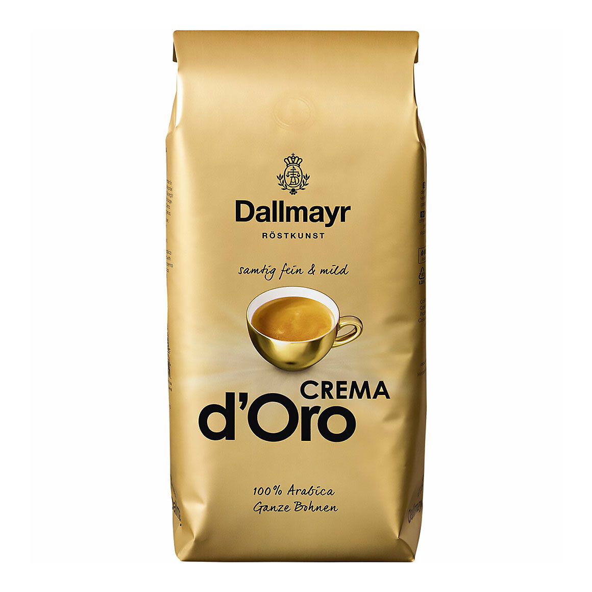 Кофе Dallmayr Crema d'Oro 1 кг (в зернах)