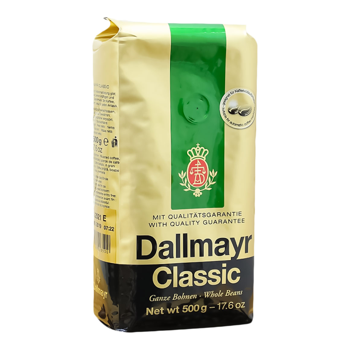 Кофе Dallmayr Classic 500 г (в зернах)