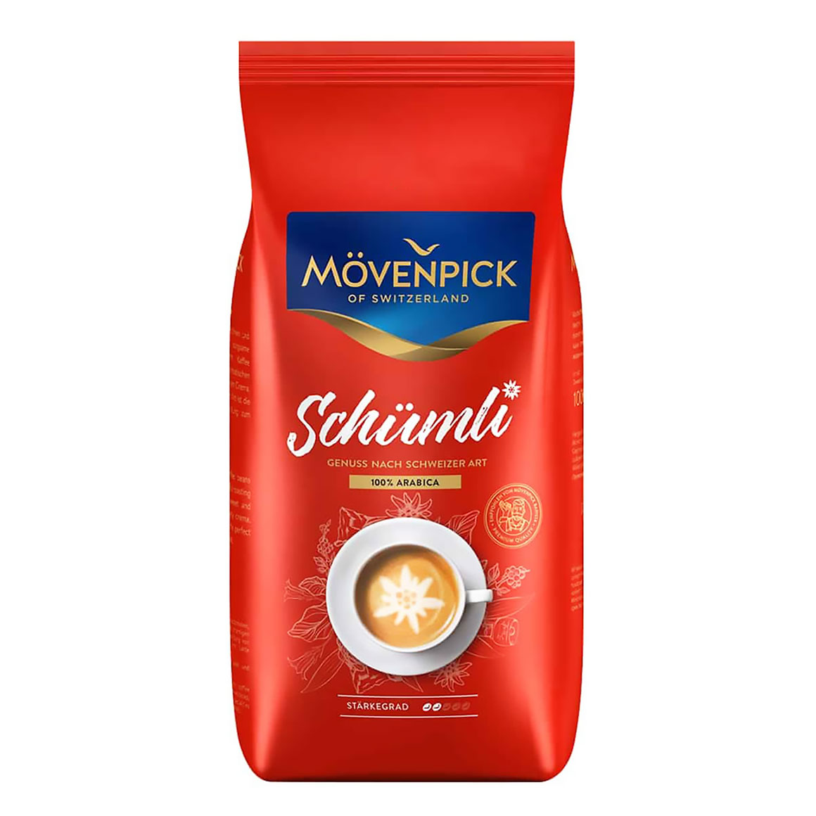 Кофе Movenpick Crema Schumli 1 кг (в зернах) — изображение 3