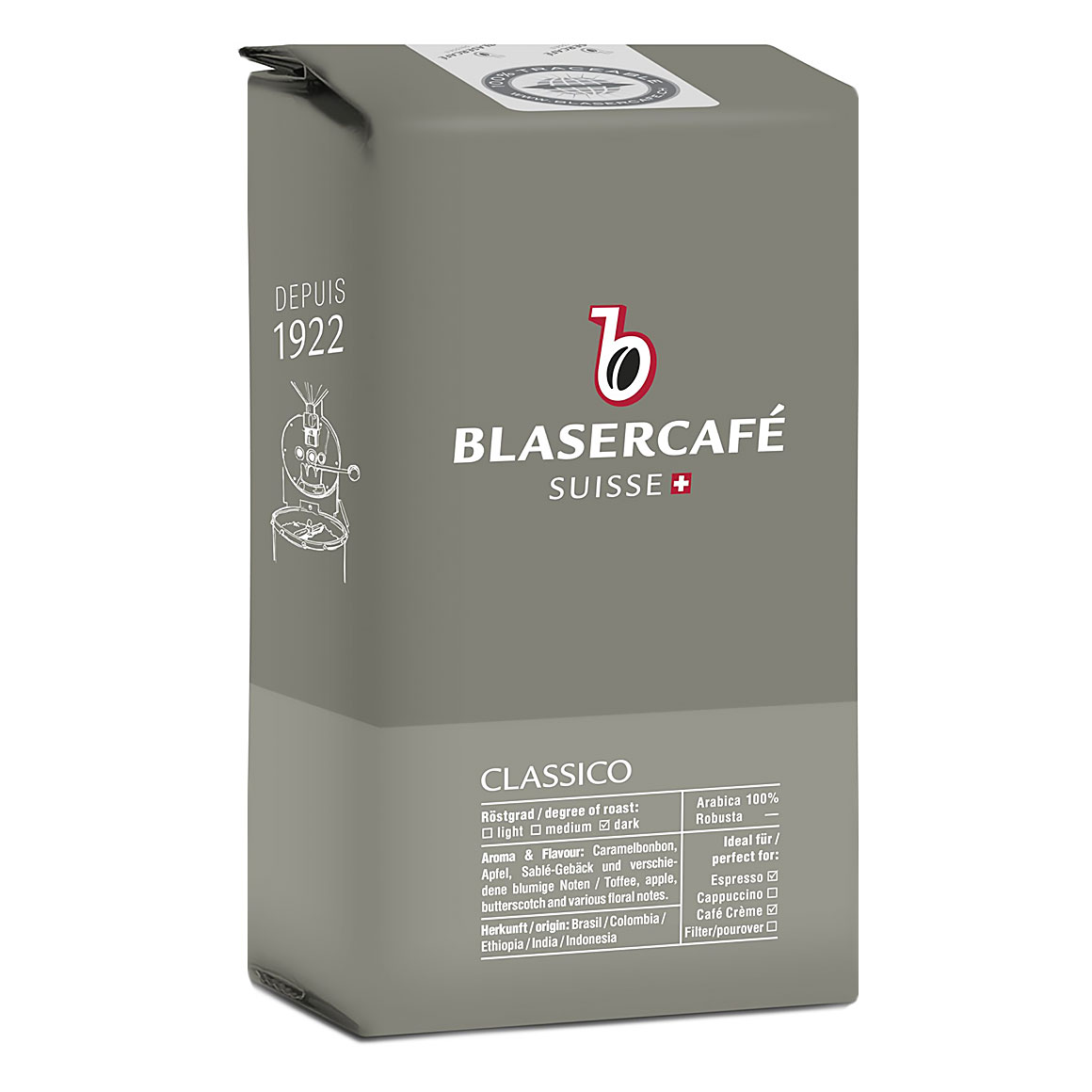 Кофе Blaser Classico 250 г (в зернах) — изображение 2