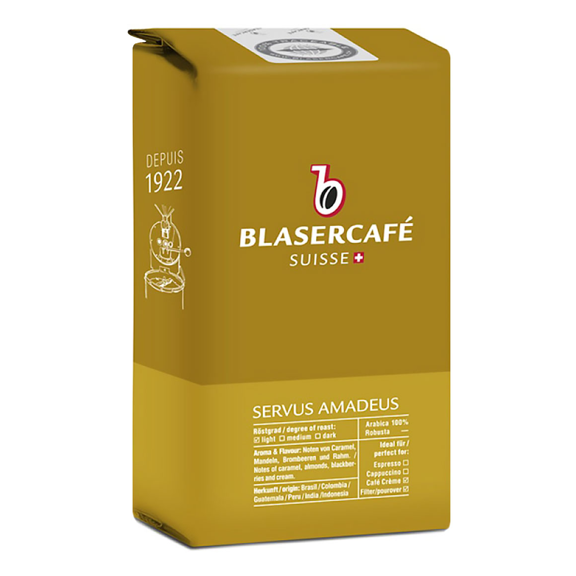 Кофе Blaser Servus Amadeus 250 г (в зернах) — изображение 2