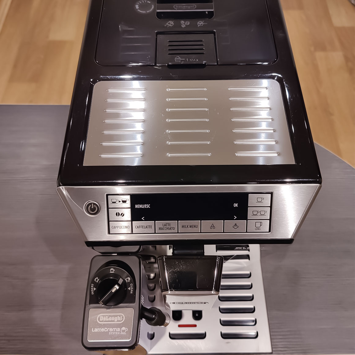 Кофемашина Delonghi Eletta Cappuccino TOP ECAM 45.760 B БУ — изображение 4
