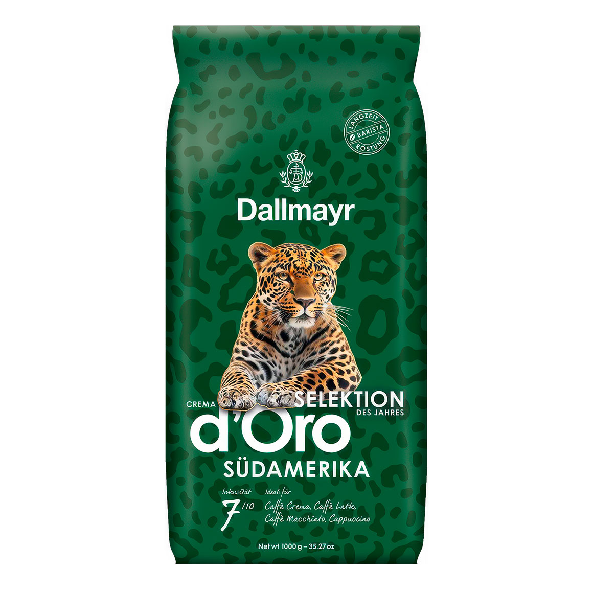 Кофе Dallmayr Crema d’Oro Selektion Sudamerika 1 кг (в зернах)