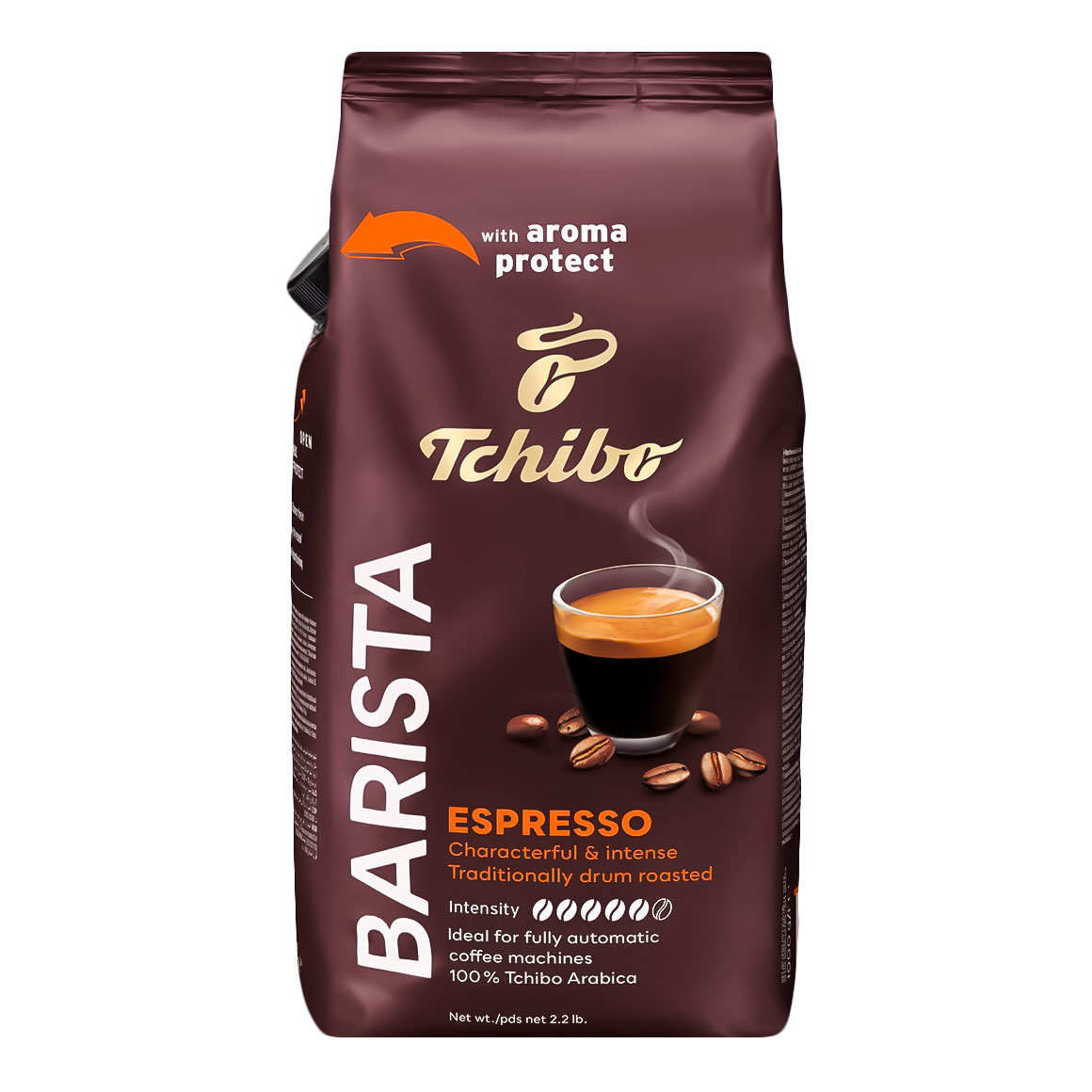 Кофе Tchibo Barista Espresso 1 кг (в зернах)