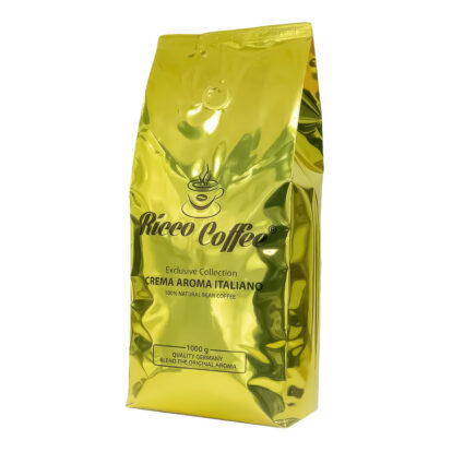 Кофе Ricco Coffee Crema Aroma Italiano (в зернах)